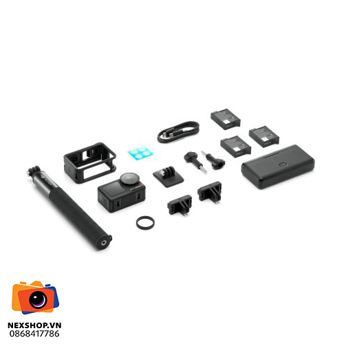 DJI Osmo Action 5 Pro Adventure Combo | Chính hãng - thiết kế và phụ kiện
