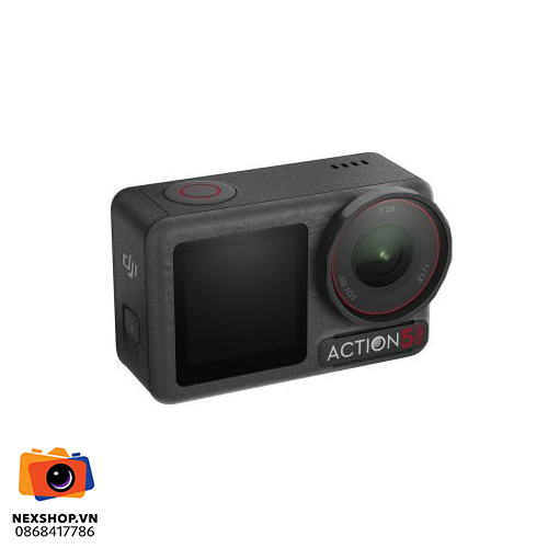 DJI Osmo Action 5 Pro Combo | Chính hãng, 4K/120fps, chống nước 1 - mặt sau và phụ kiện đi kèm