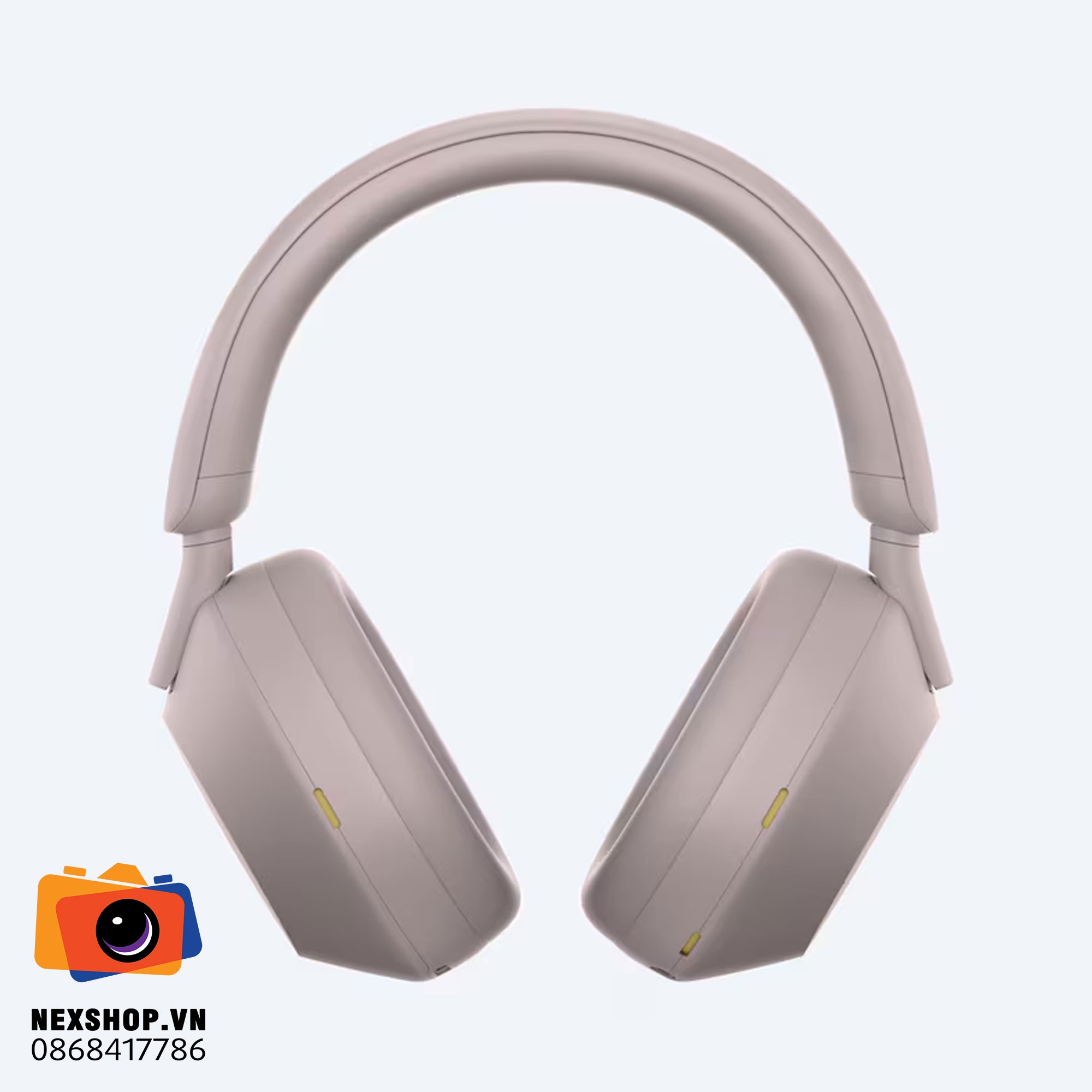 Tai nghe Sony WH-1000XM5 Không dây Chống ồn Hi-res | Chính hãng | - mặt sau và phụ kiện đi kèm