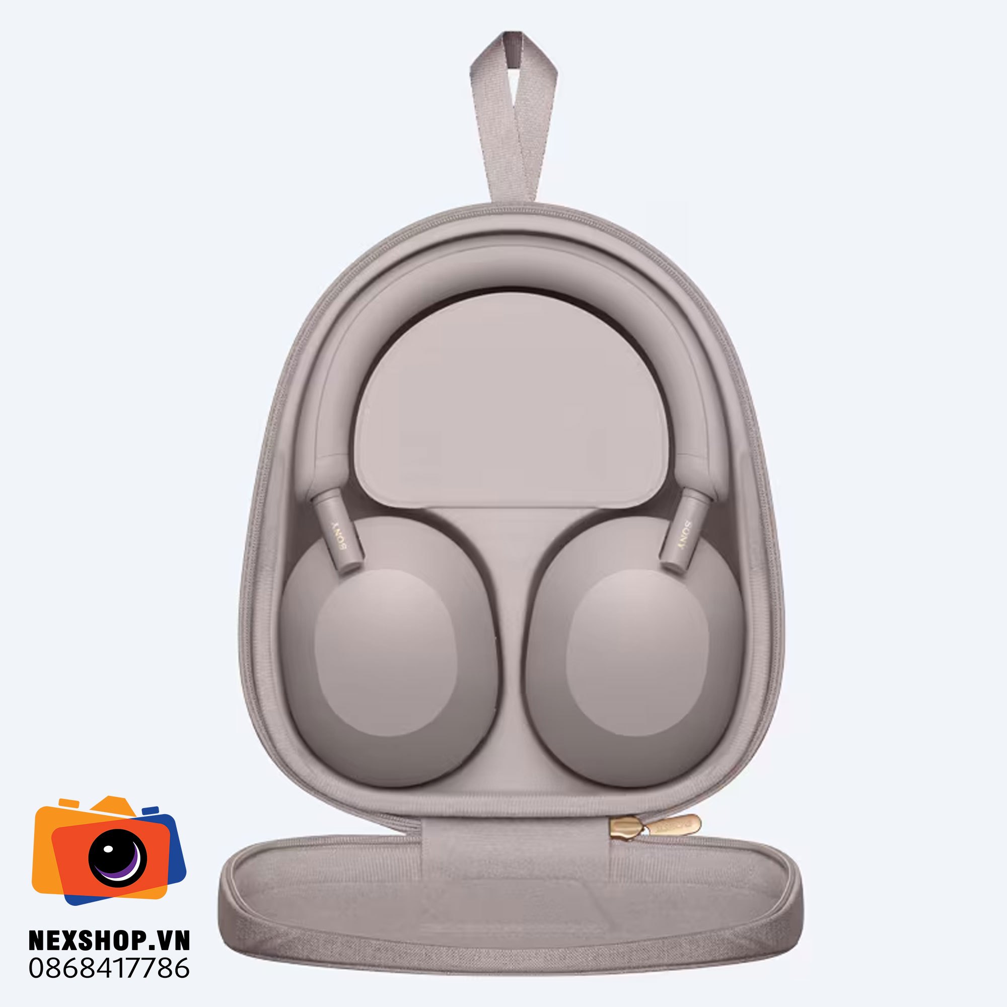 Tai nghe Sony WH-1000XM5 Không dây Chống ồn Hi-res | Chính hãng | - cấu hình hộp sạc