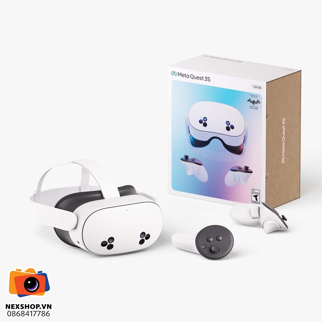 Kính thực tế ảo VR - Meta Quest 3S Chính hãng - 256GB