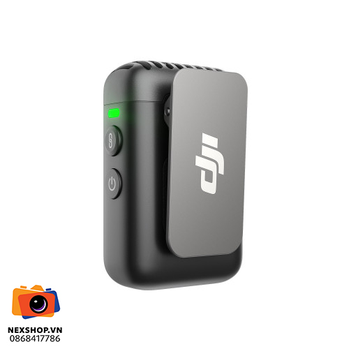 Micro DJI Mic 2 TX Đen | Chính hãng, Chất lượng cao - khả năng kết nối thiết bị