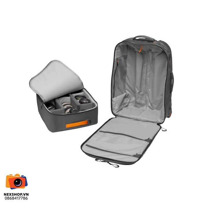 Va li máy ảnh Lowepro Whistler RL 400 AW II (Gray)