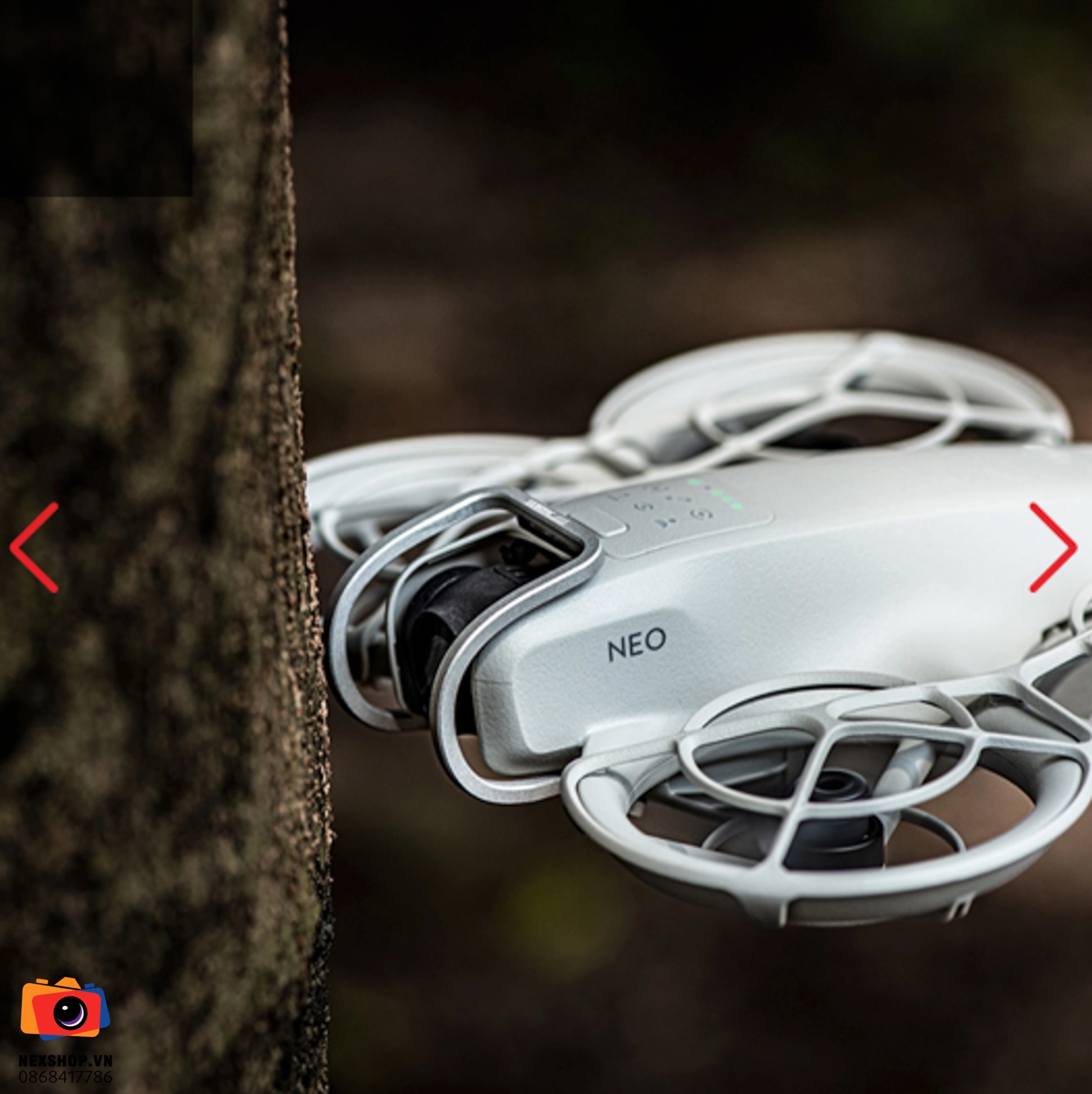 STARTRC Ốp Bảo Vệ Gimbal cho DJI Neo | Chính hãng NexShop - cấu hình hộp sạc