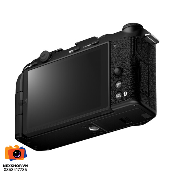 Máy ảnh Fujifilm X-M5 Body | Đen | Chính hãng NexShop - mặt sau và phụ kiện đi kèm