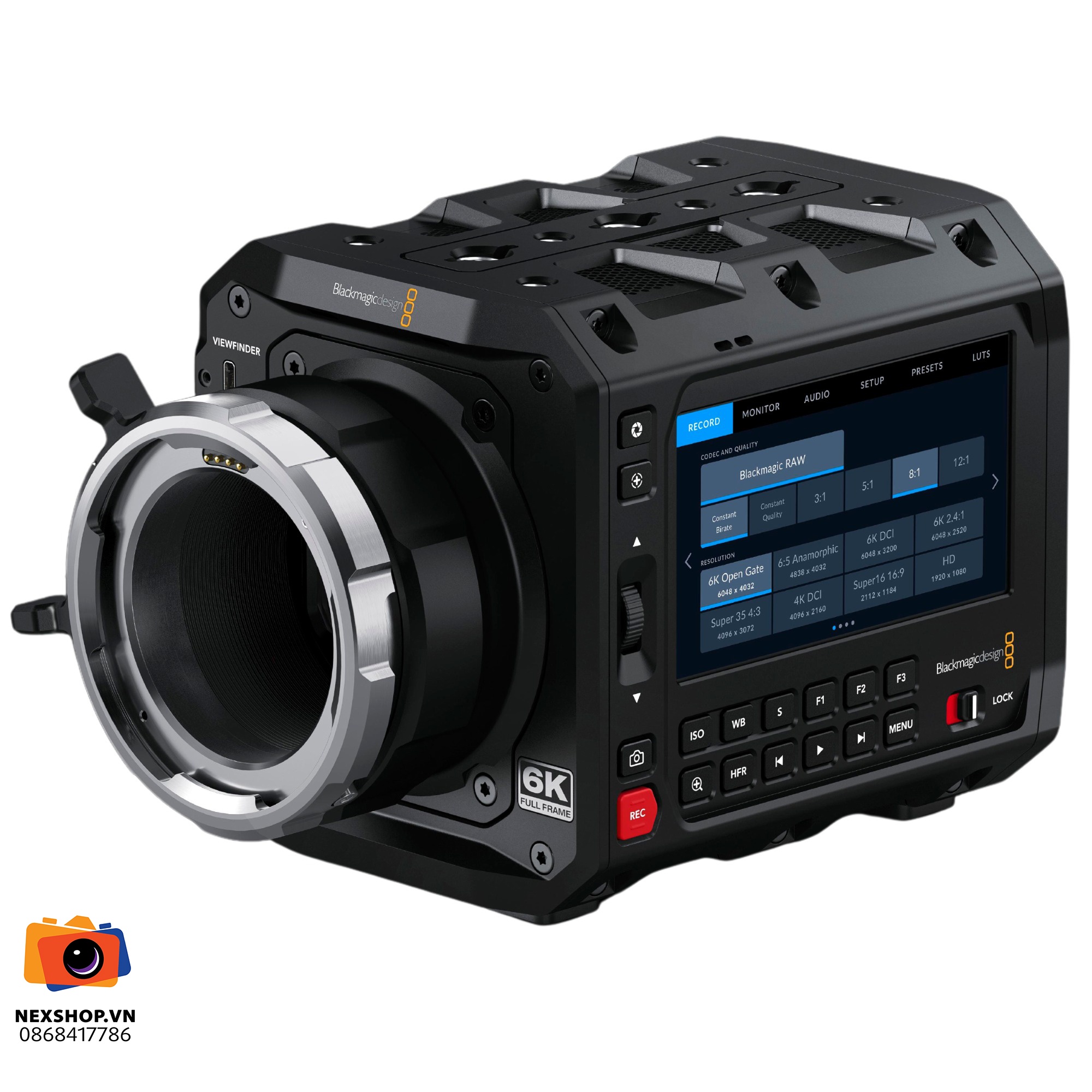 Máy quay phim Blackmagic PYXIS 6K