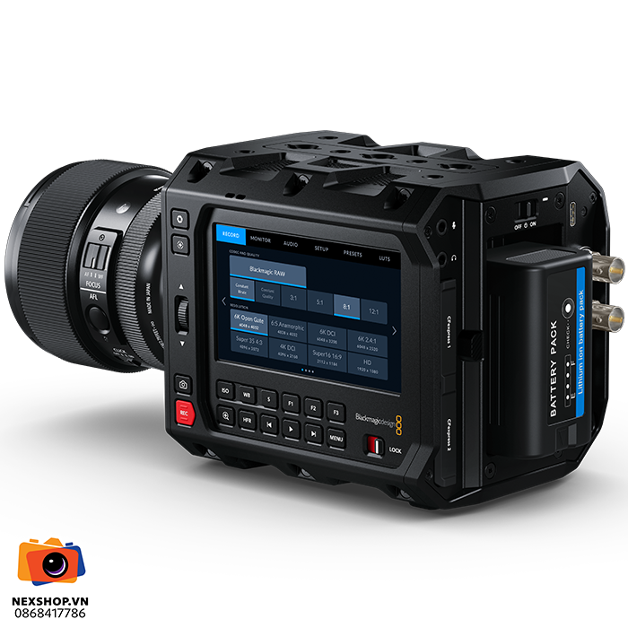 Máy quay phim Blackmagic PYXIS 6K PL