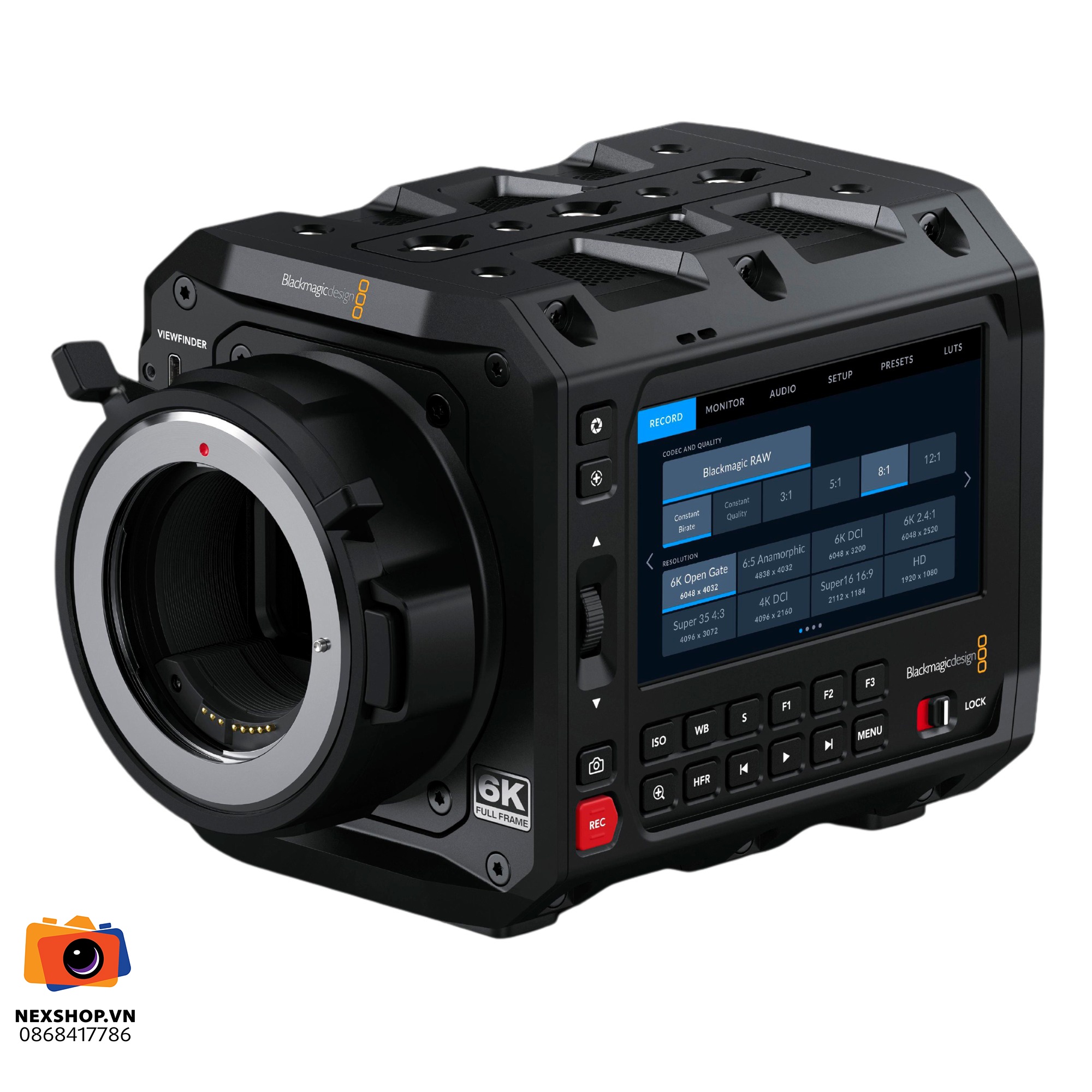 Máy quay phim Blackmagic PYXIS 6K