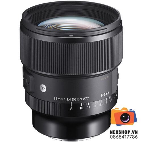 Ống kinh Sigma 85mm f/1.4 DG DN Art Lens for Sony E | Hàng nhập khẩu