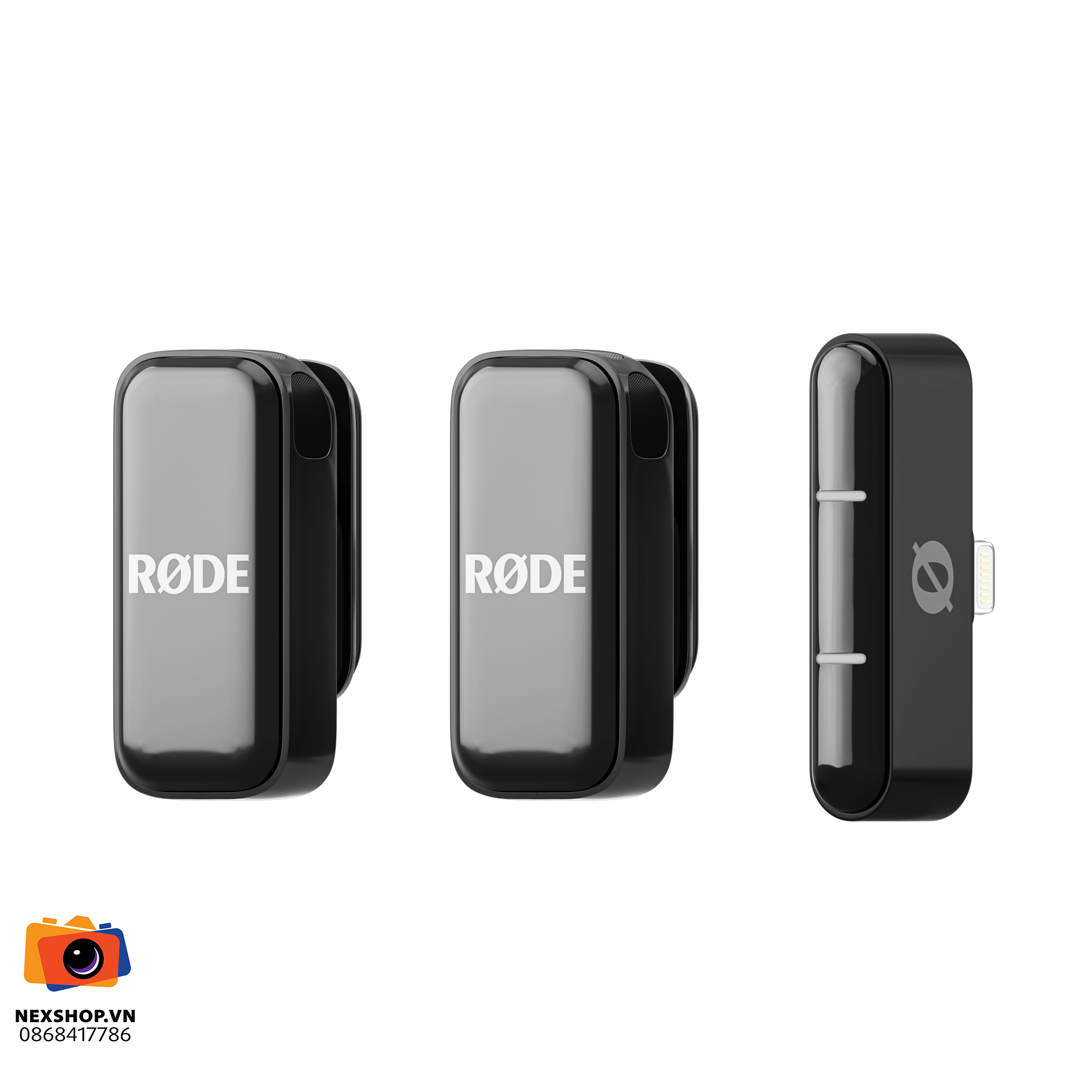 RODE Wireless Micro | Lightning | Đen | Chính hãng