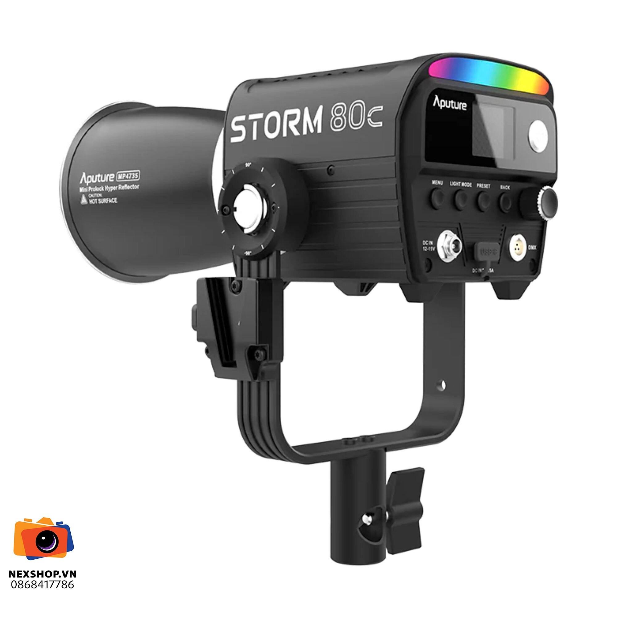 Aputure STORM 80c BLAIR LED Monolight | Chính Hãng