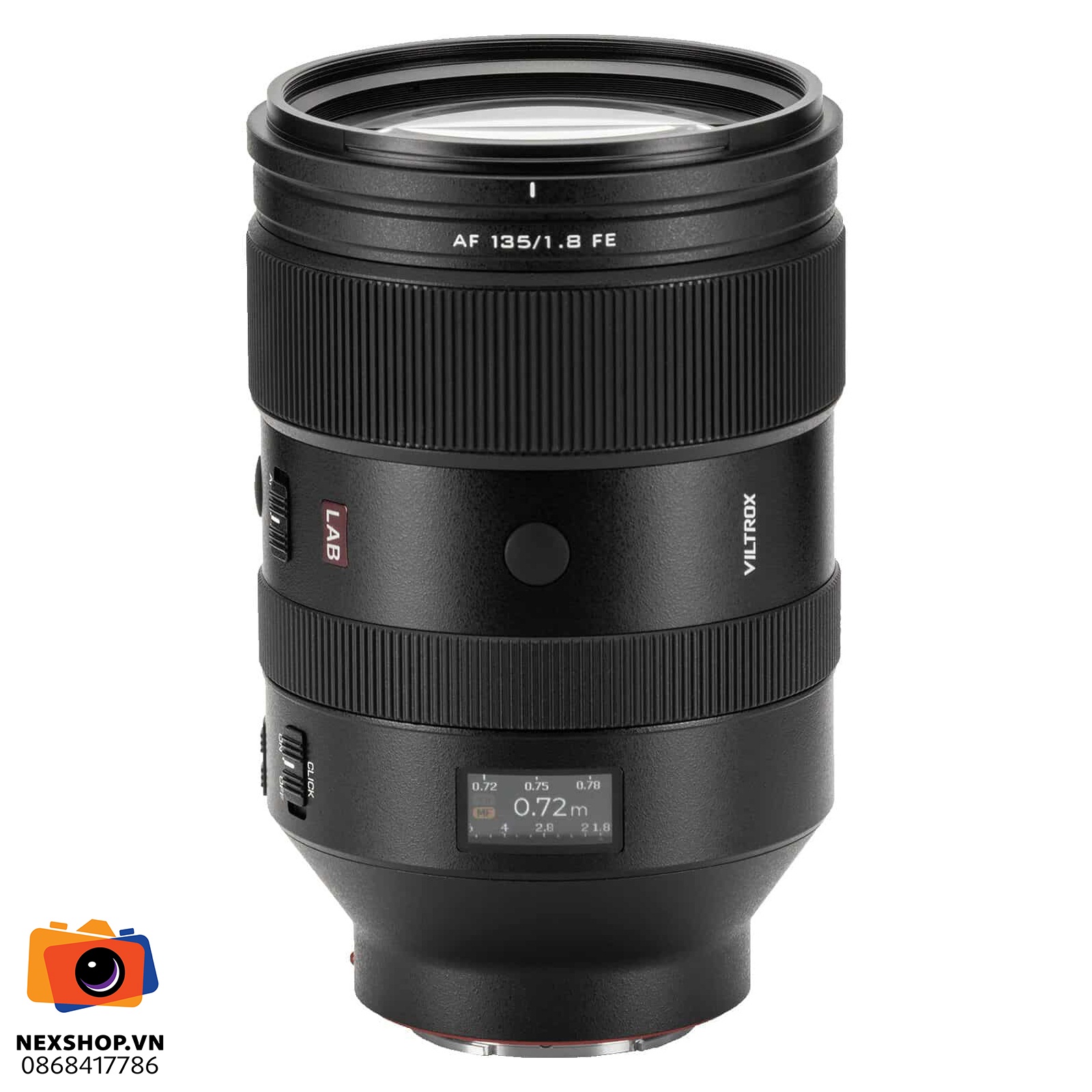 Ống kính Viltrox AF 135mm f/1.8 LAB for Sony | Chính hãng - thiết kế và phụ kiện