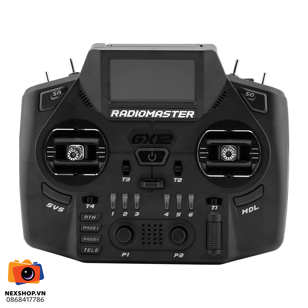 Tay điều khiển Radiomaster GX12 Dual-Band Gemini-X Radio Controller (M2) - ELRS