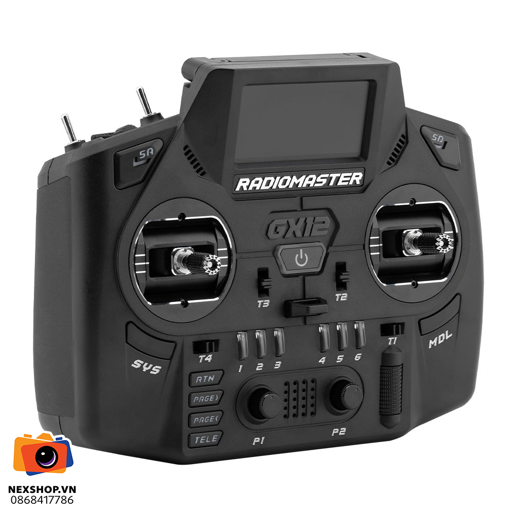 Tay điều khiển Radiomaster GX12 Dual-Band Gemini-X Radio Controller (M2) - ELRS