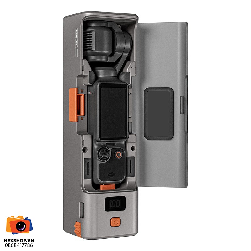 STARTRC Fast Charging Case for DJI OSMO Pocket 39000mAh LCD | Chí - khả năng kết nối thiết bị
