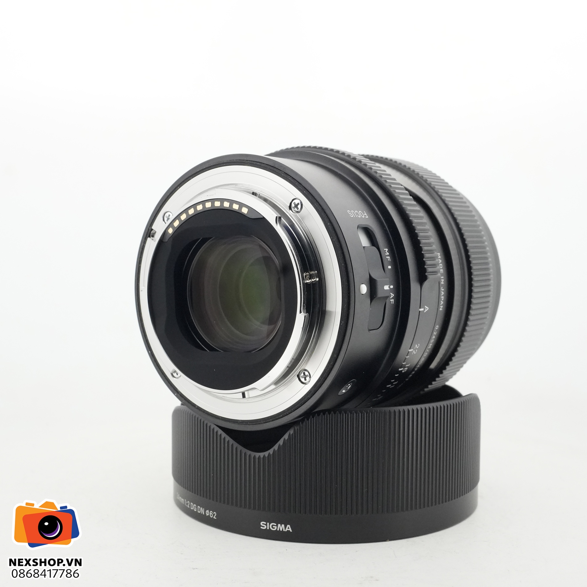 Ống kính SIGMA 24MM F2 DG DN (C) | Likenew | Chính hãng