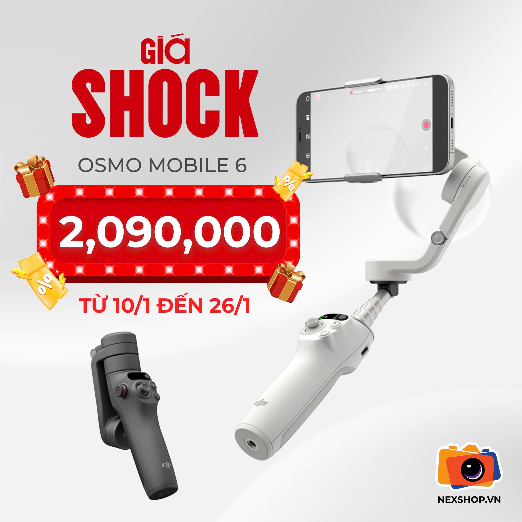 DJI Osmo Pocket 3 Chính hãng - Ổn định 3 trục | Chính hãng