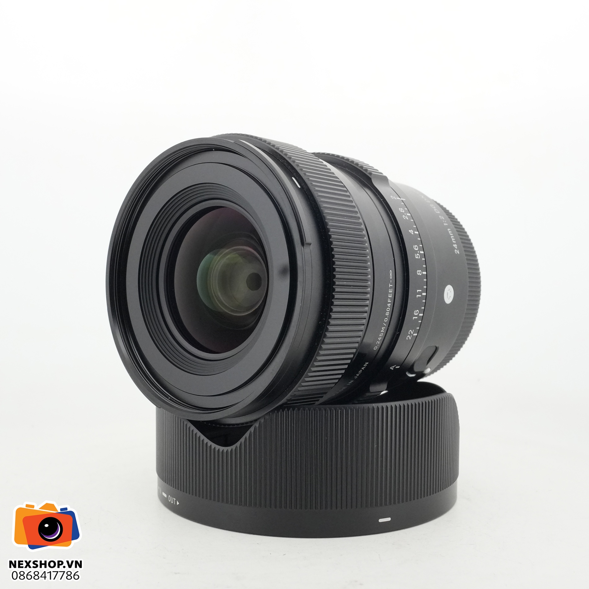 Ống kính SIGMA 24MM F2 DG DN (C) | Likenew | Chính hãng