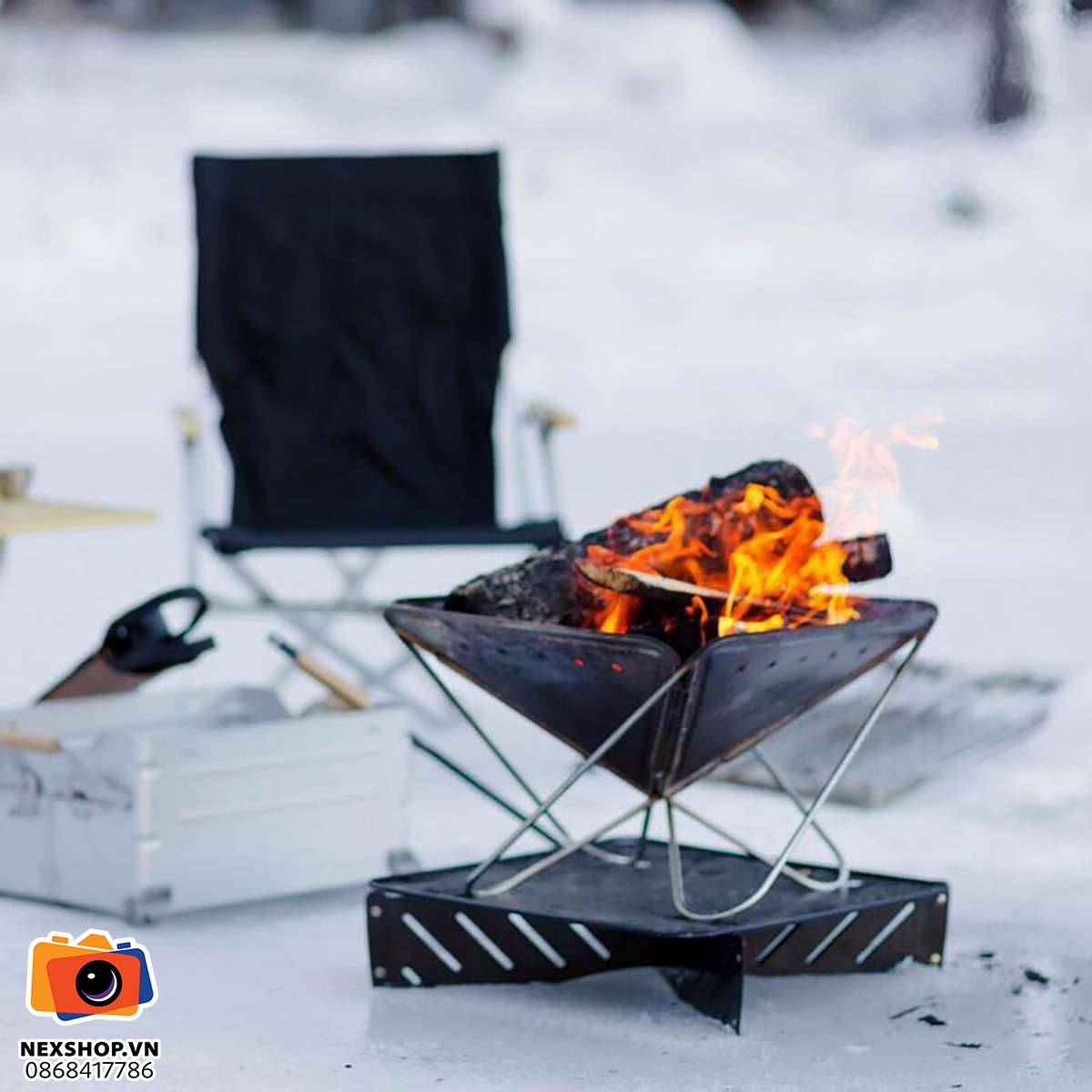 Bếp Củi Snow peak Pack & Carry L Fireplace