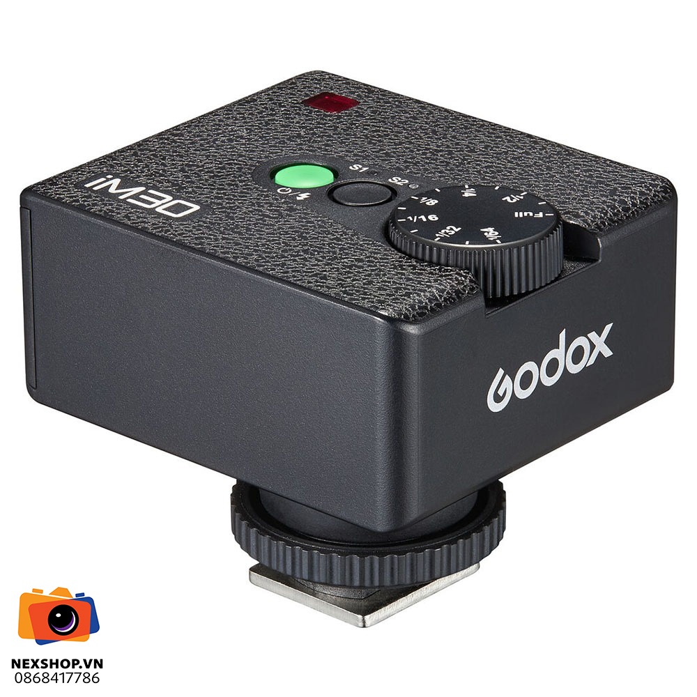 Đèn Flash mini Godox iM30 | Chính hãng, nhỏ gọn, đa năng - khả năng kết nối thiết bị