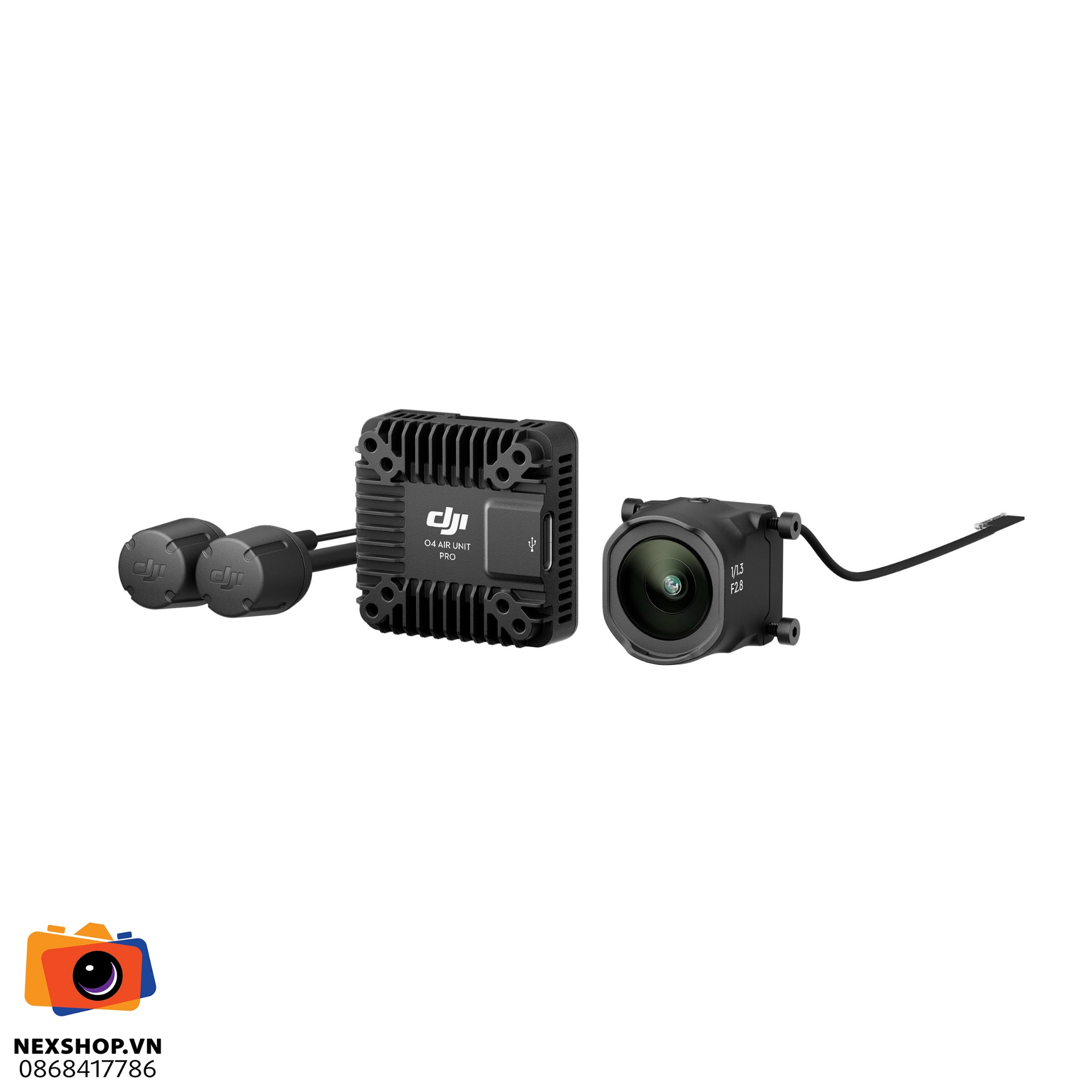 DJI AirUnit O4 Pro | Ống kính chính hãng, chất lượng cao - thiết kế và phụ kiện