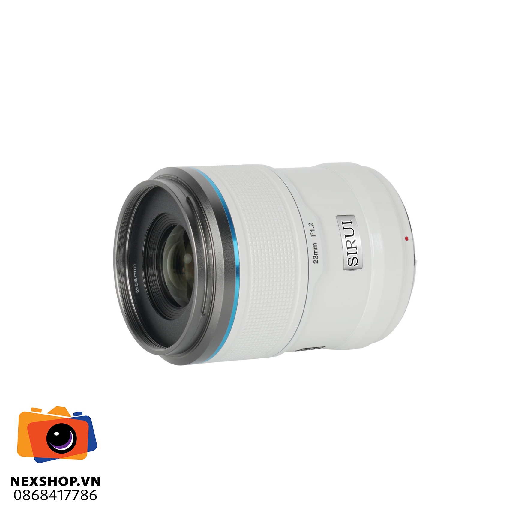 Ống kính AF SIRUI Sniper 23mm F1.2 for Sony E (APS-C) | Trắng | Chính hãng