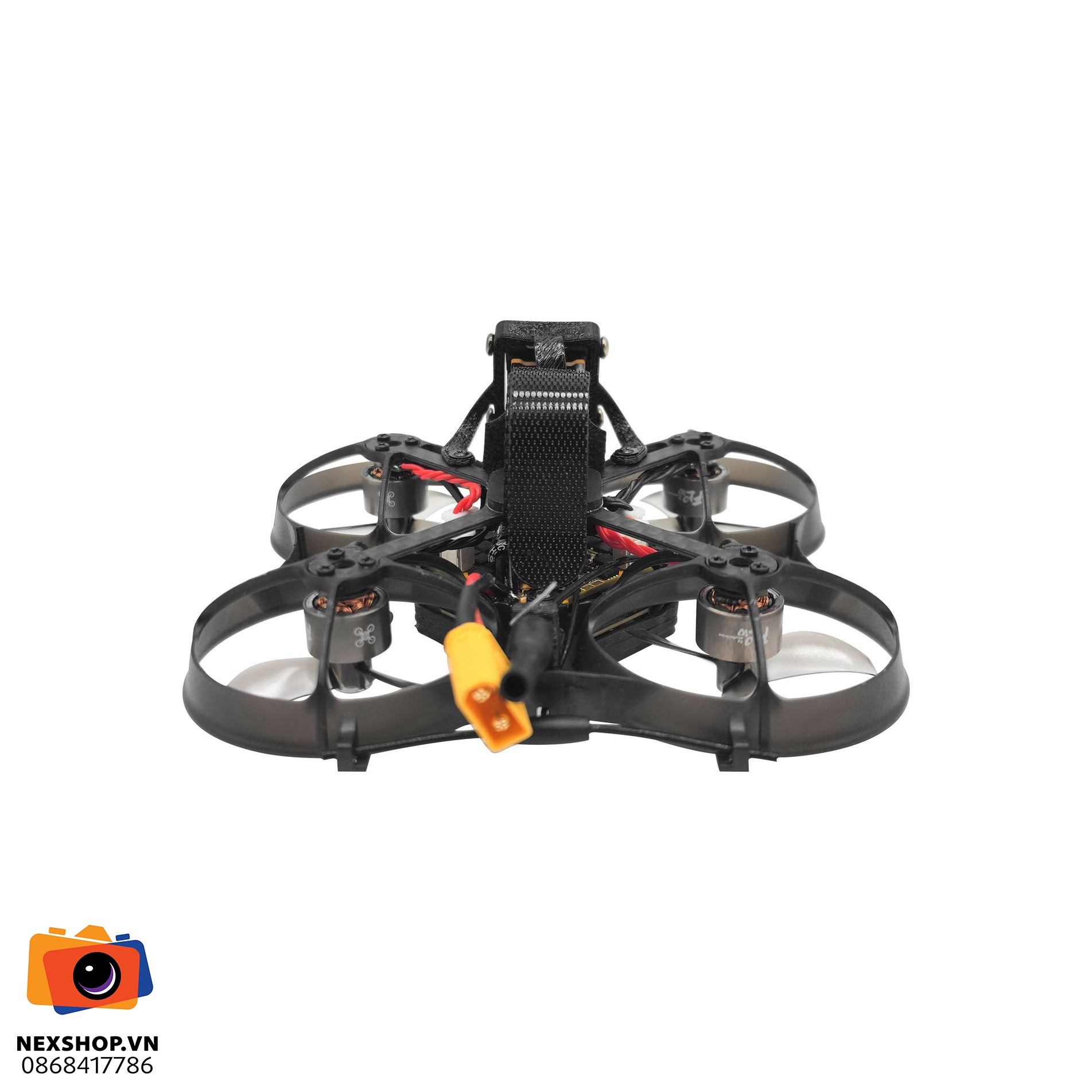 NewBeeDrone AcroBee75 HD O4 Pusher BNF | Chính hãng - mặt sau và phụ kiện đi kèm