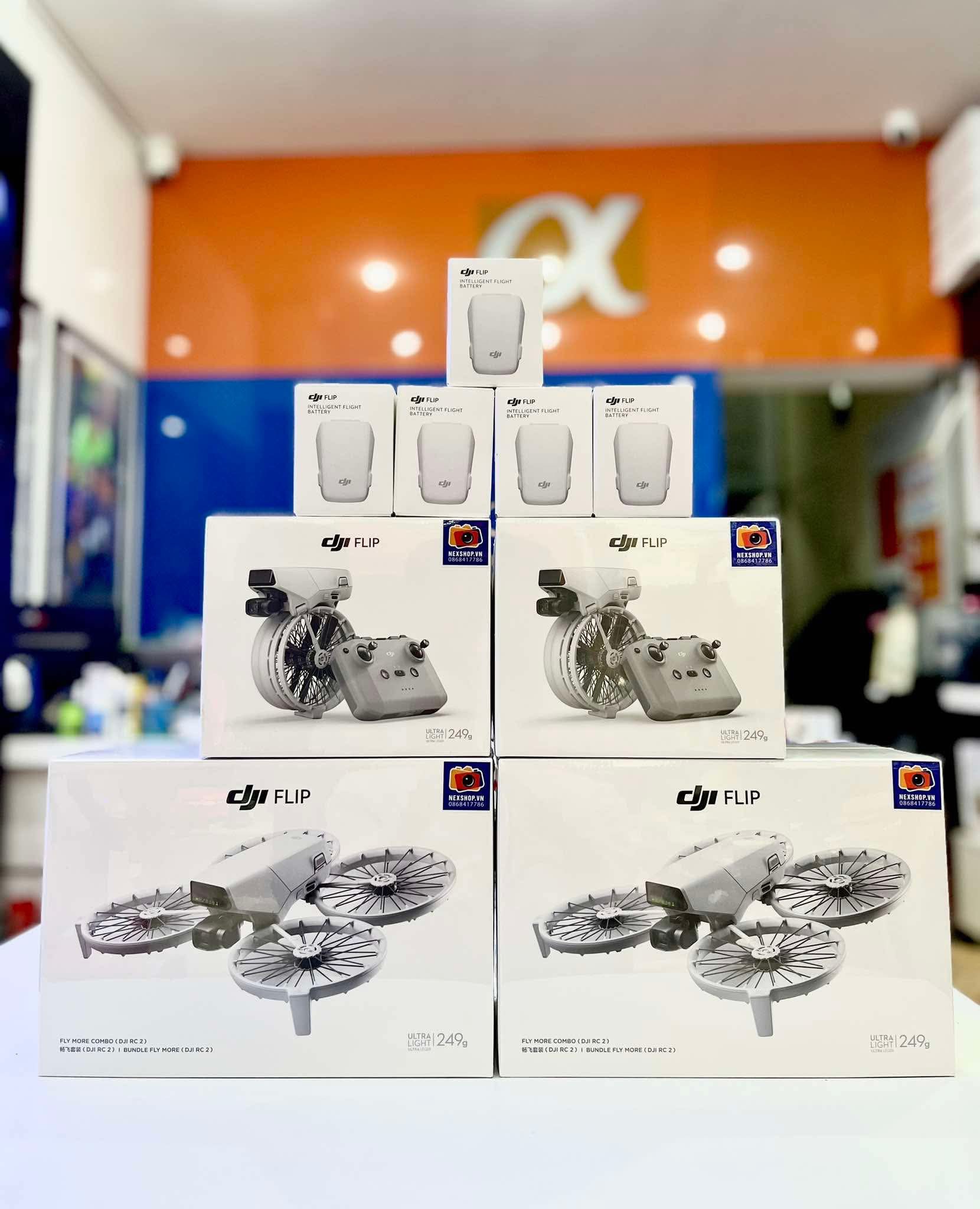 DJI Flip Intelligent Flight Battery | Chính hãng, pin thông minh - cấu hình hộp sạc
