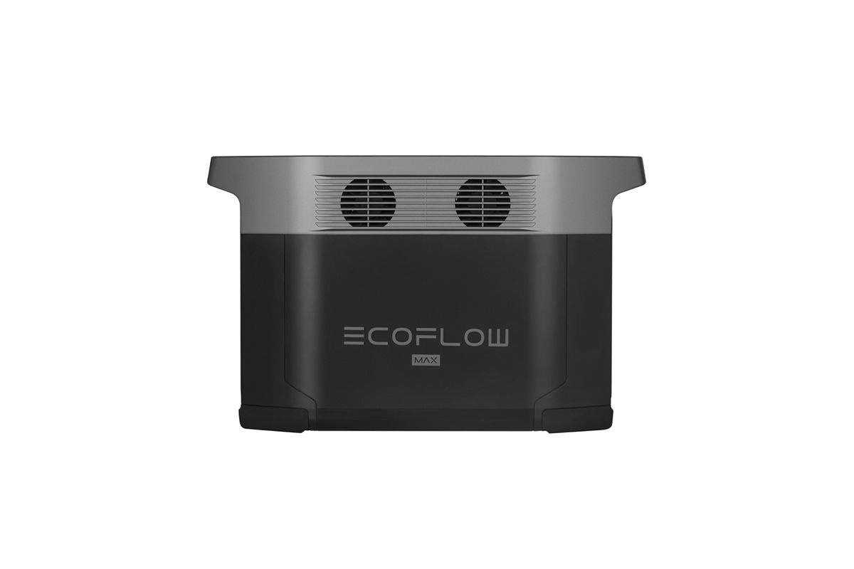 Trạm điện di động EcoFlow DELTA E2000 | Công suất 2000W | Chính h - mặt sau và phụ kiện đi kèm