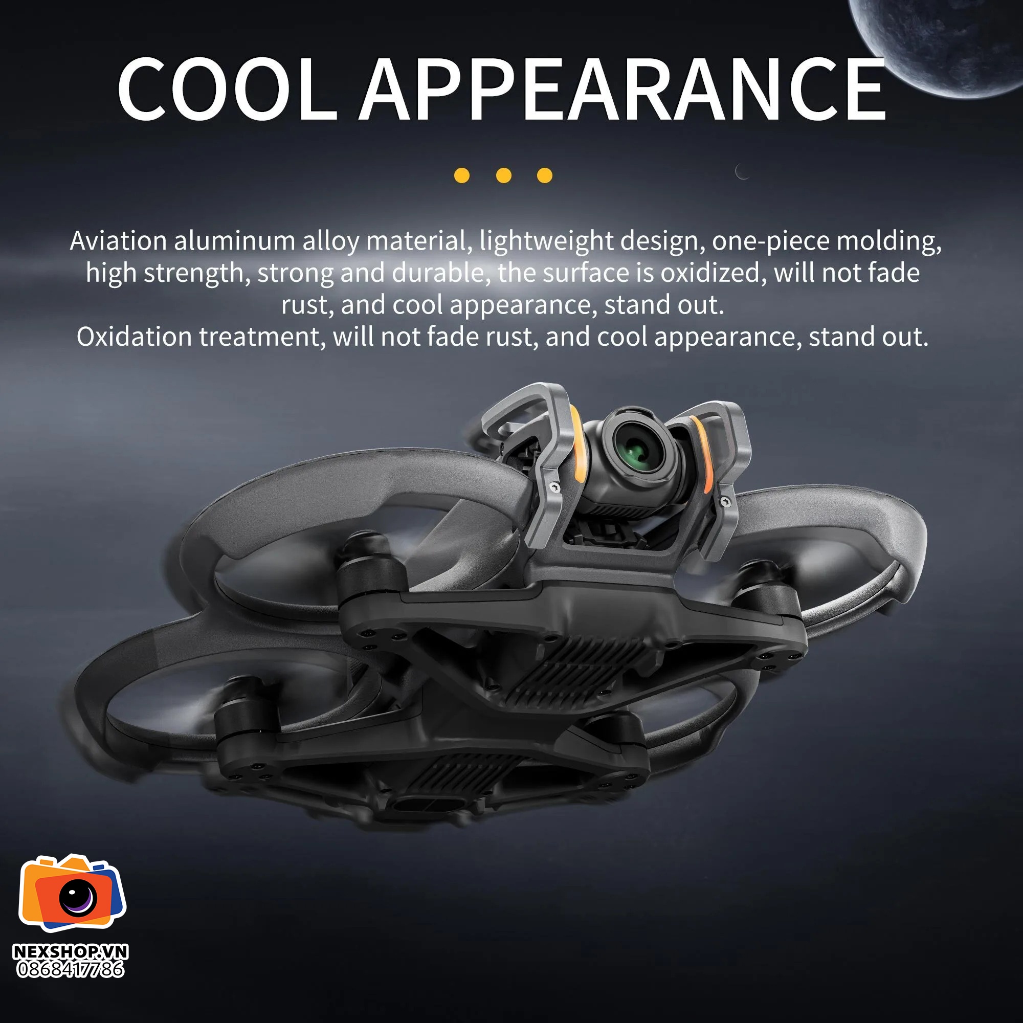 Bumper Bảo Vệ Ống Kính STARTRC Cho DJI Avata 2 | Chính Hãng - khả năng kết nối thiết bị