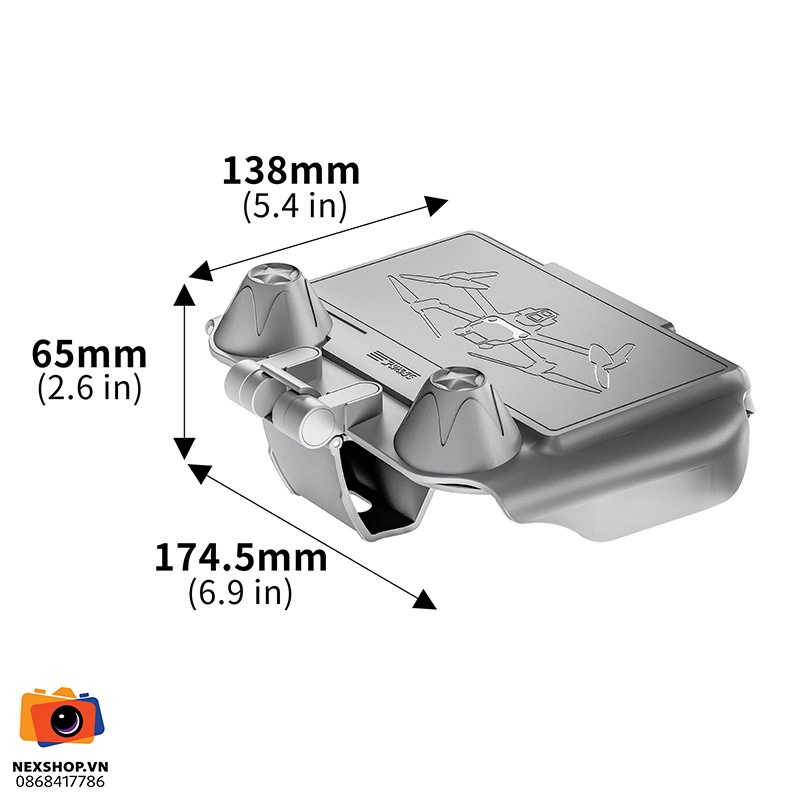 STARTRC Updated 2-in-1 Sun Hood and Screen Protector for DJI RC 2/ DJI RC
