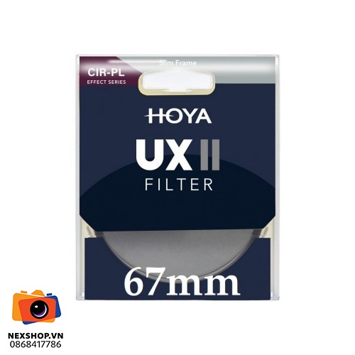 Kính Lọc Filter Hoya UX CPL 67mm - Hàng Chính Hãng