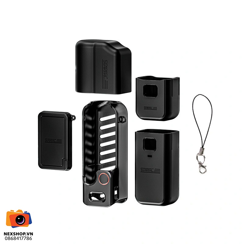 STARTRC Case 6-in-1 Silicone cho DJI Pocket 3/Pocket 4 | Chính hã - thiết kế và phụ kiện