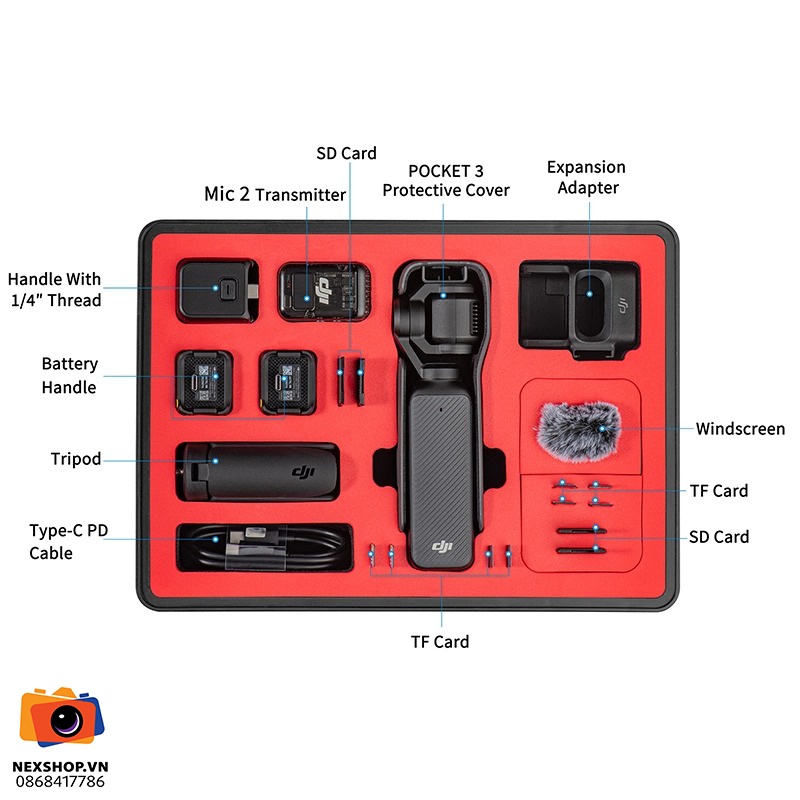 Case Chống Nước for DJI OSMO Pocket 3 / Pocket 4 | STARTRC | Chín - khả năng kết nối thiết bị
