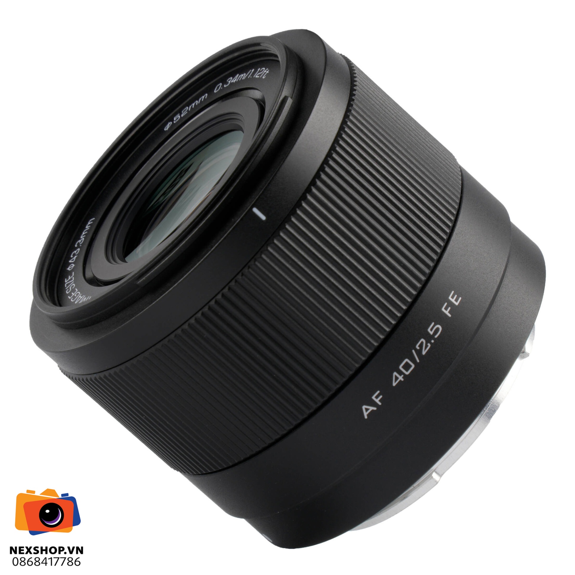 Ống kính Viltrox AF 40mm f/2.5 for Sony E-mount | Chính hãng - khả năng kết nối thiết bị
