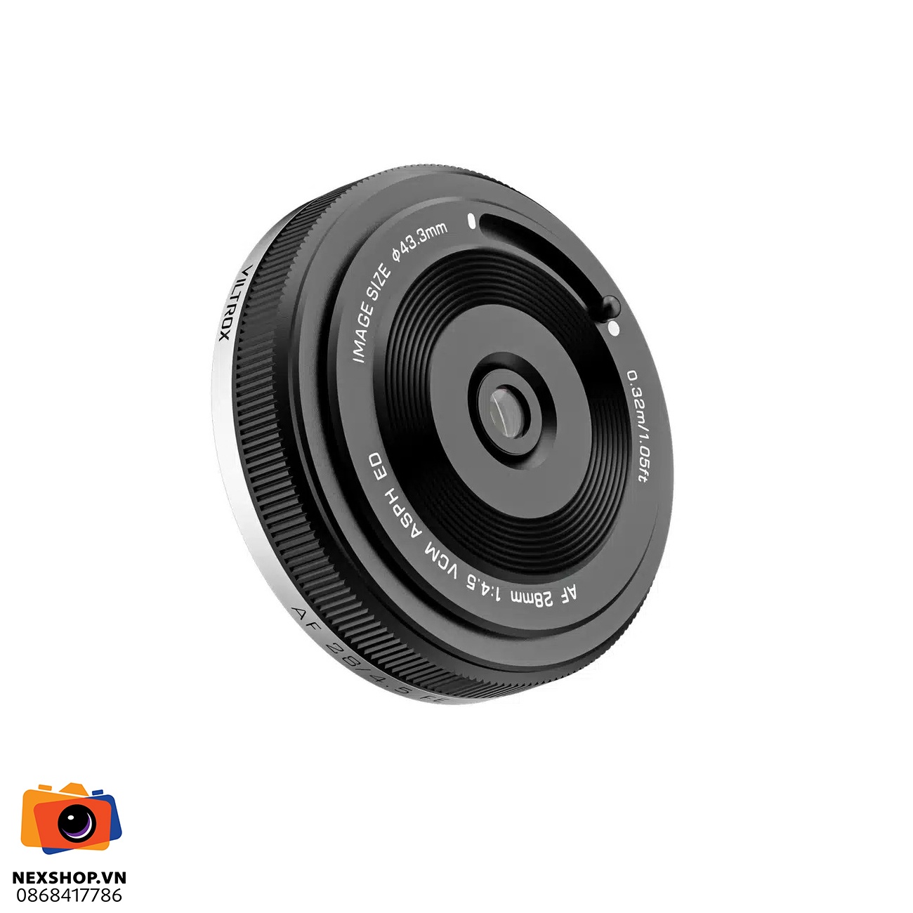 Ống kính Viltrox AF 28mm f/4.5 | Chính hãng, lấy nét tự động, dàn - khả năng kết nối thiết bị