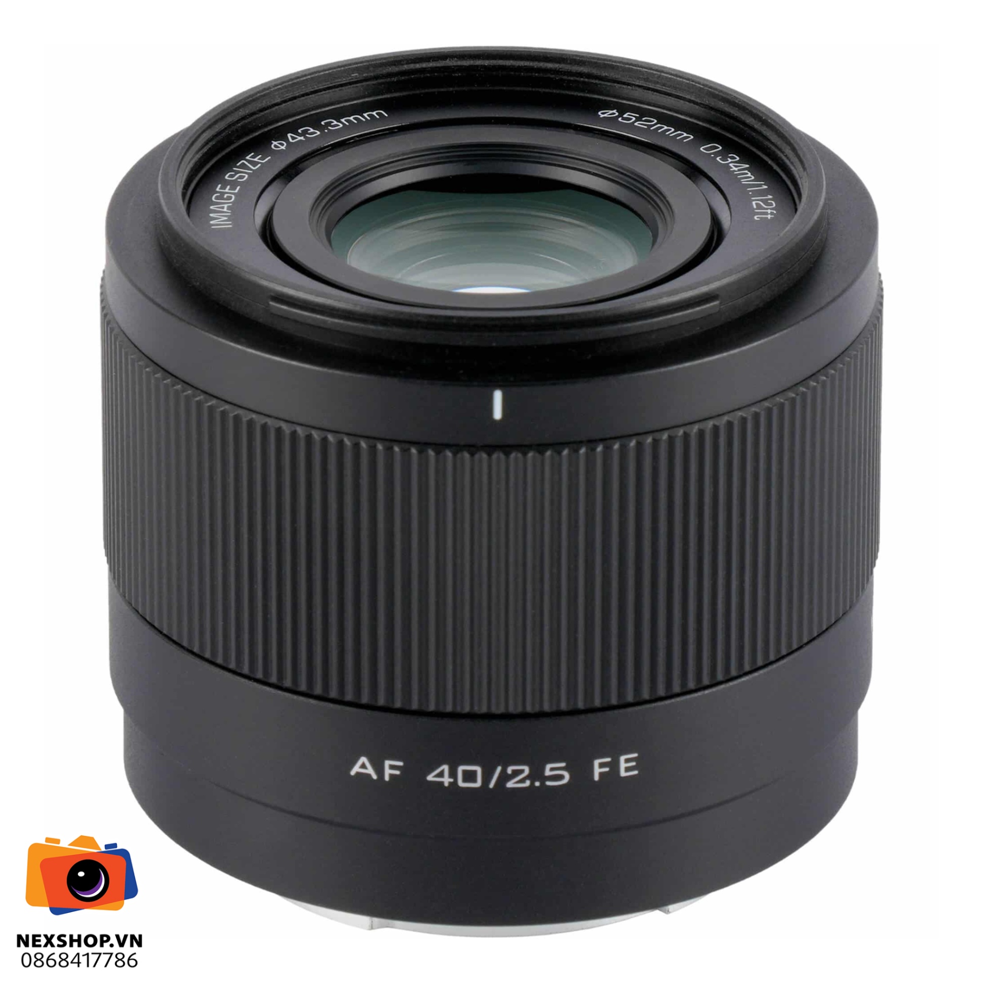 Ống kính Viltrox AF 40mm f/2.5 for Sony E-mount | Chính hãng - cấu hình hộp sạc