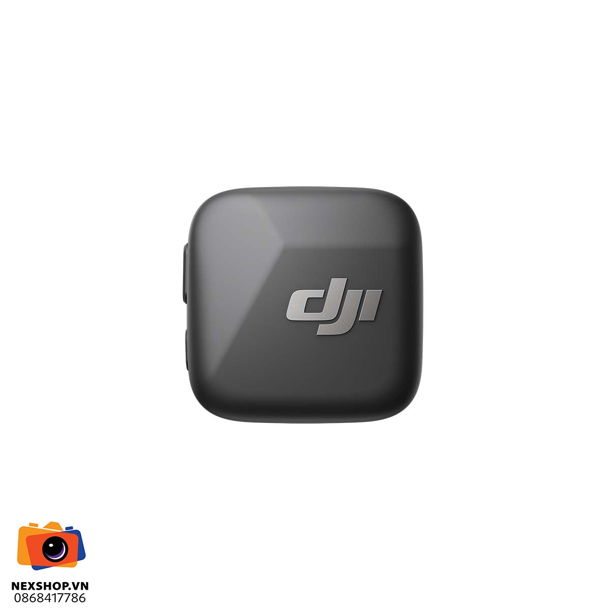 Micro DJI Mic Mini TX Đen | Chính hãng, nhỏ gọn, chất âm rõ nét - mặt sau và phụ kiện đi kèm