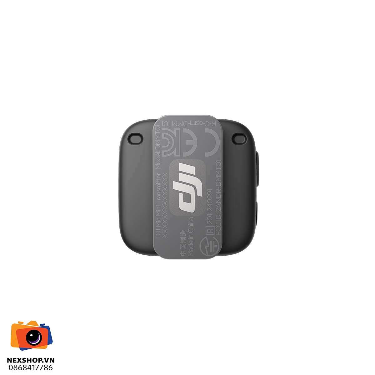 Micro DJI Mic Mini TX Đen | Chính hãng, nhỏ gọn, chất âm rõ nét - khả năng kết nối thiết bị