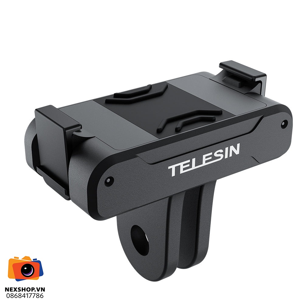TELESIN Magnetic Two-claw Adapter for DJI ACTION 3/4 | Chính hãng - khả năng kết nối thiết bị