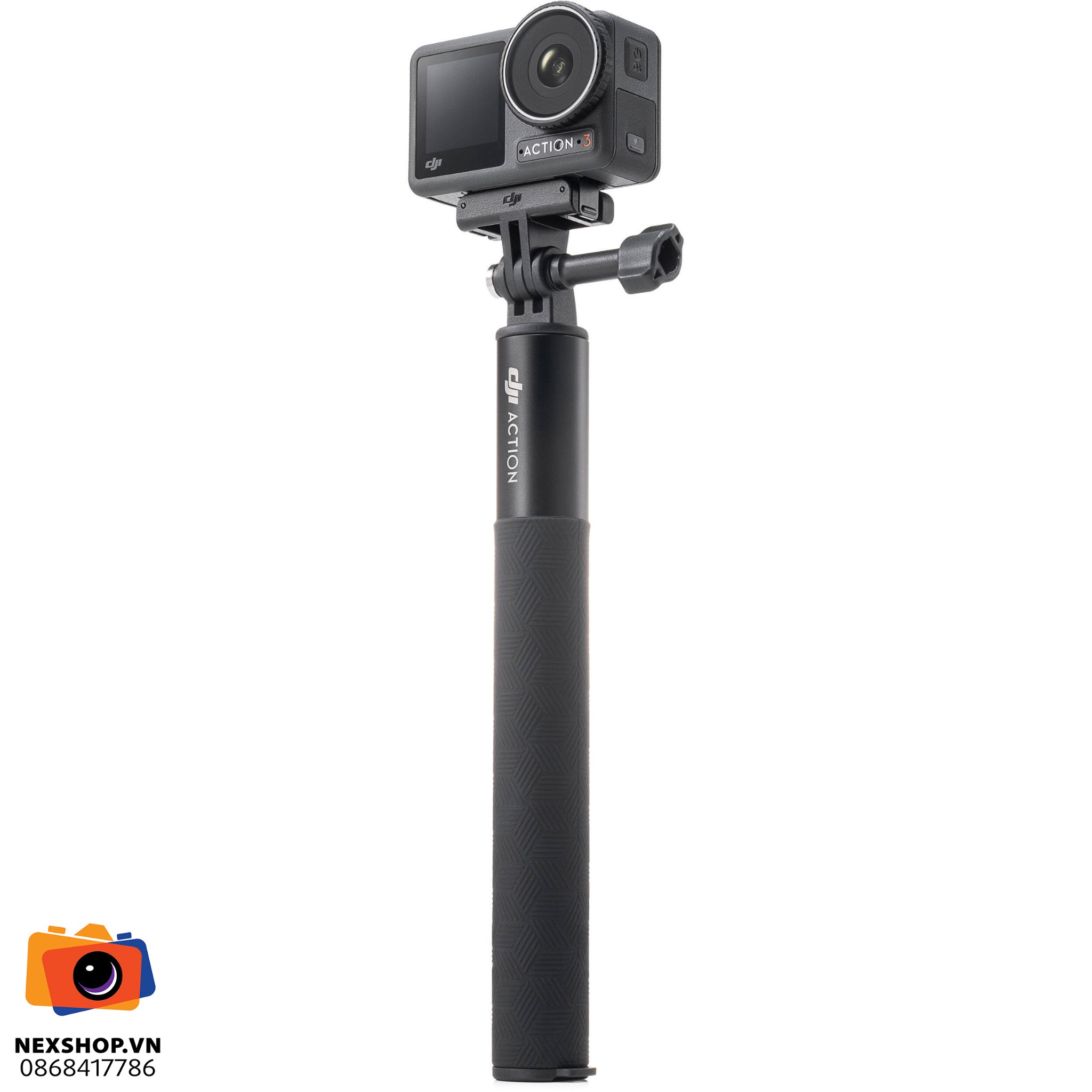 Gậy Chụp Ảnh Chống Rung DJI Osmo Action 1.5m | Chính Hãng - cấu hình hộp sạc