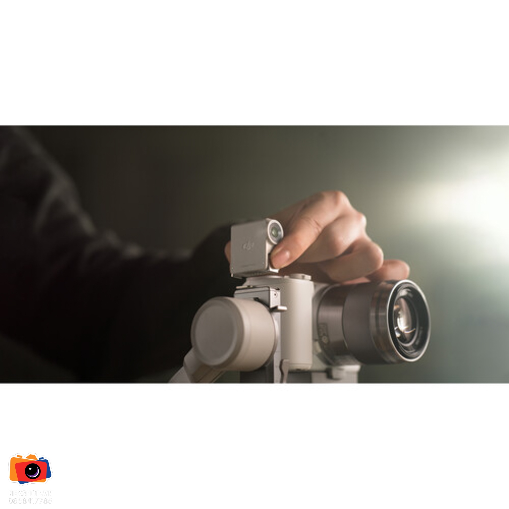 DJI Ronin RS4 Mini Combo | Chính Hãng | FullVAT - mặt sau và phụ kiện đi kèm