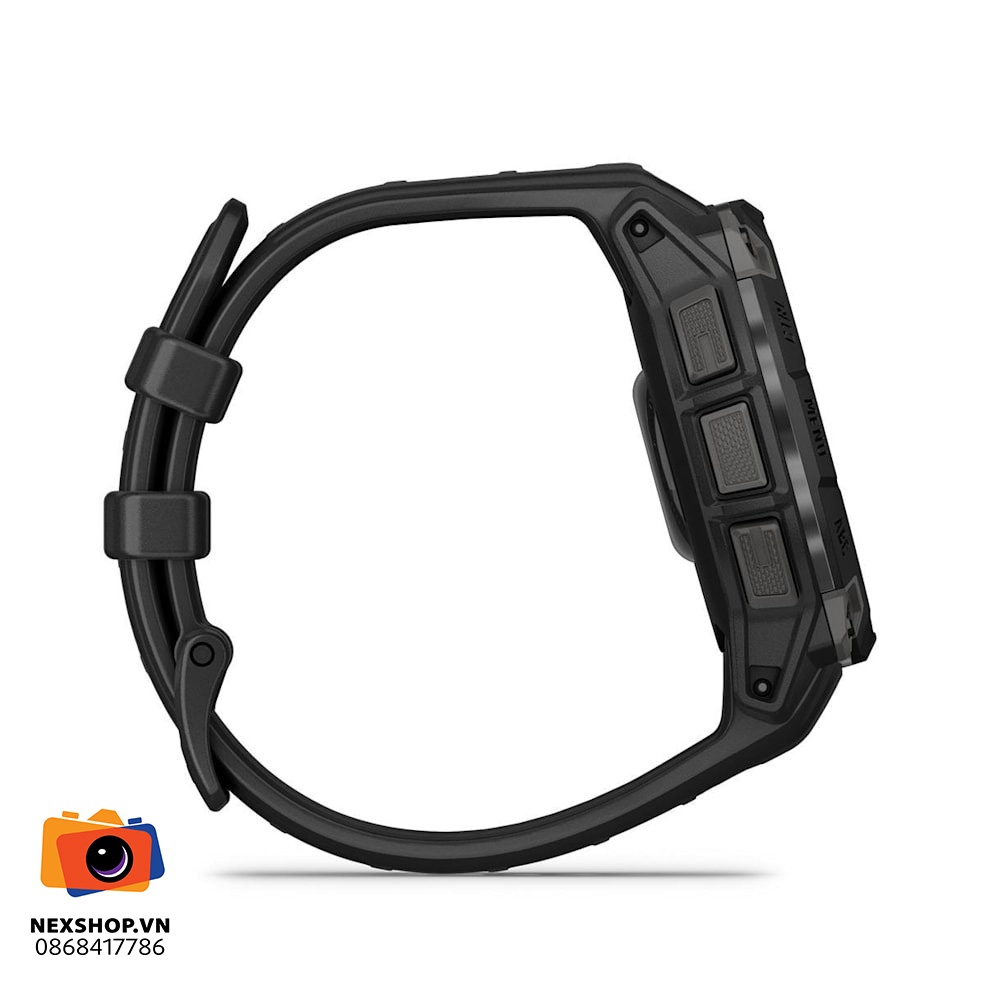 Đồng hồ thông minh Garmin Instinct 3, 45mm, Amoled, Đen nguyên khối, KOR/SEA,A04884 | Chính hãng