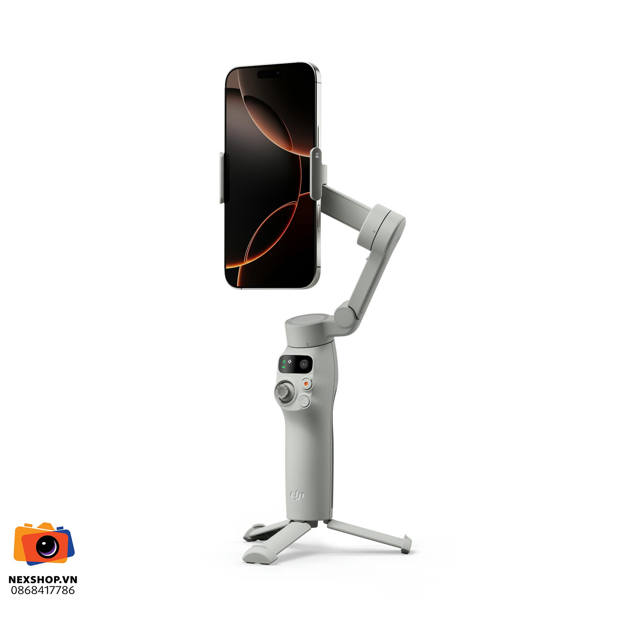 DJI Osmo Mobile 7 | Gimbal chống rung điện thoại chính hãng - khả năng kết nối thiết bị