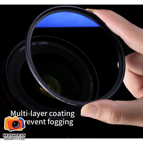 Kính lọc UV KNF Concept Blue Multi-Coated 77mm | Chính hãng - khả năng kết nối thiết bị