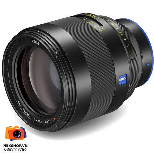 Ống kính Zeiss Otus ML 85mm f/1.4 for E-Mount | Chính hãng - mặt sau và phụ kiện đi kèm