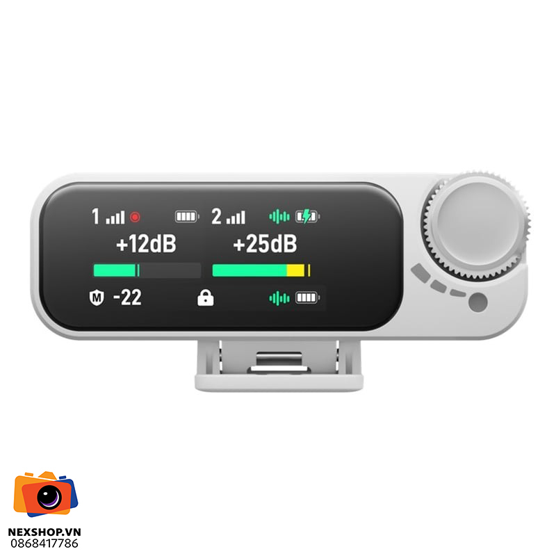 Saramonic Ultra 02 (2TX+1RX) Trắng | Chính hãng - khả năng kết nối thiết bị
