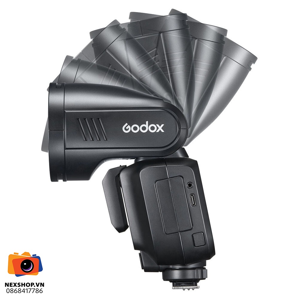 Đèn Flash Sony GODOX V100 | Chính hãng, Công suất Cao - khả năng kết nối thiết bị
