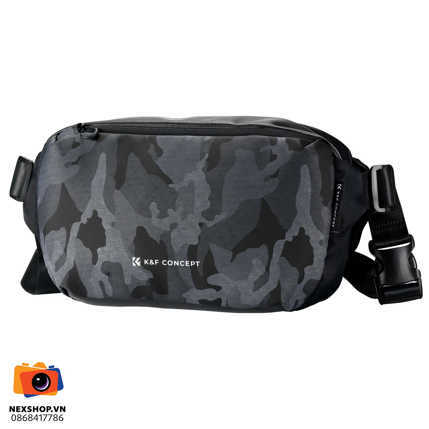 Túi đeo chéo KNF Concept Sling Bag 10L | Camouflage | Chính hãng - khả năng kết nối thiết bị