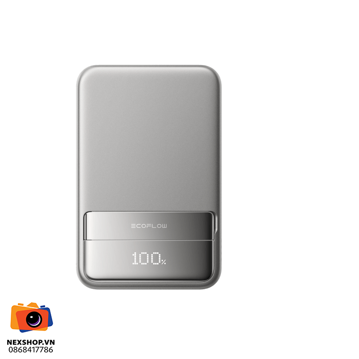 Ecoflow Rapid Magnetic Power Bank 10,000 mAh | Silver | Chính hãng | FullVAT